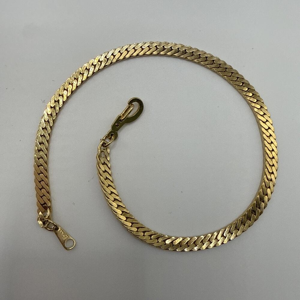 14kgs Flat Cuban Link Chain bracelet 8.5 inch